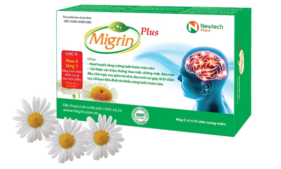 Migrin&nbsp; Plus – Kiểm soát hiệu quả bệnh&nbsp;đau nửa đầu (đau đầu vận mạch) và các chứng đau đầu nguyên phát khác