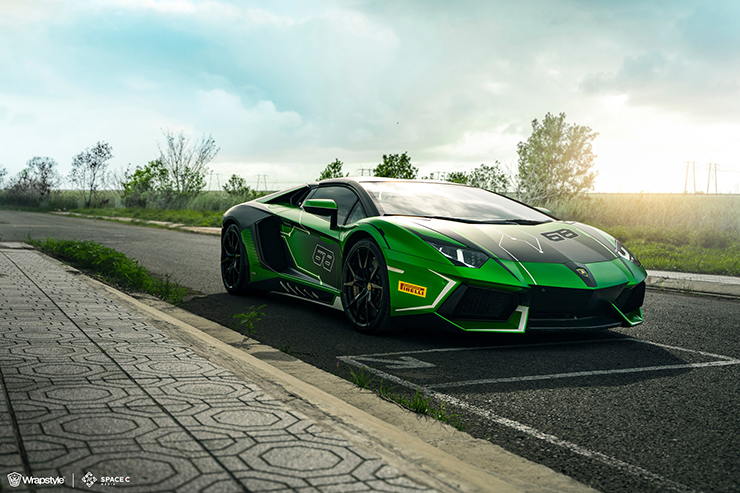 Hàng hiếm Lamborghini Aventador mui trần tại Việt Nam "thay áo mới" cực chiến - 8