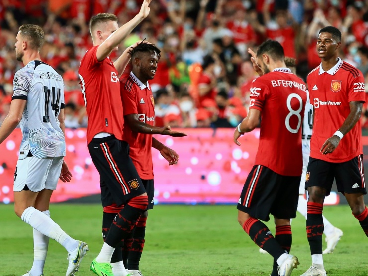 Bóng đá - MU vùi dập Liverpool 4 bàn: Dàn sao "Quỷ đỏ" vỡ òa vì siêu phẩm của Fred