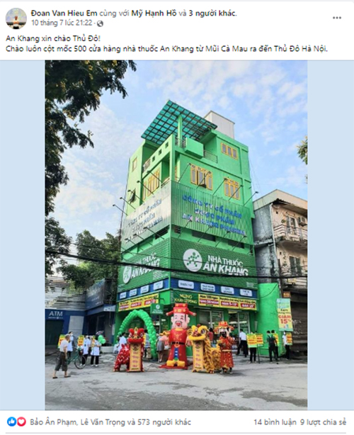 An Khang liên tục mở rộng hệ thống, tiến quân thần tốc ra Đà Nẵng, Hà Nội - 1