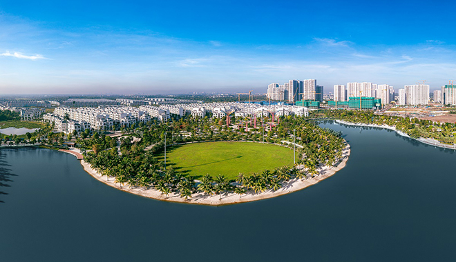 LUMIÈRE Boulevard nằm tại vị trí kim cương trong lòng Đại đô thị Vinhomes Grand Park 