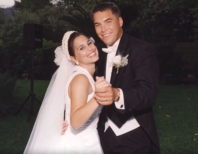 Scott Peterson và Laci Peterson trong ngày cưới.