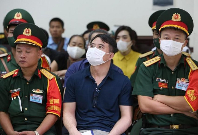 Cựu đại tá biên phòng Nguyễn Thế Anh bị đề nghị án chung thân về tội nhận hối lộ. Ảnh: UYÊN TRANG