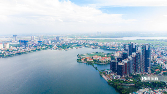 Khu vực Hồ Tây được hoạch định là khu vực trung tâm, là trục không gian lịch sử, văn hóa lớn của Thủ đô.