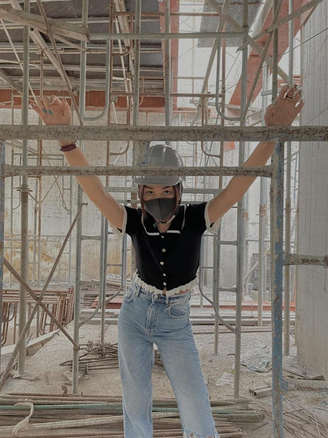 Ngôi nhà được khởi công xây dựng từ cuối năm
2021.