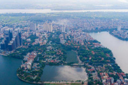 Kinh doanh - Toàn cảnh bán đảo Quảng An sắp xây nhà hát nổi trên mặt hồ