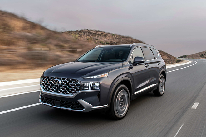 Giá xe Hyundai Santa Fe niêm yết và lăn bánh tháng 7/2022 - 13