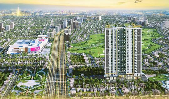 Dự án Diamond Boulevard mặt tiền Quốc lộ 13 chỉ trên dưới 1,5 tỷ/căn hộ