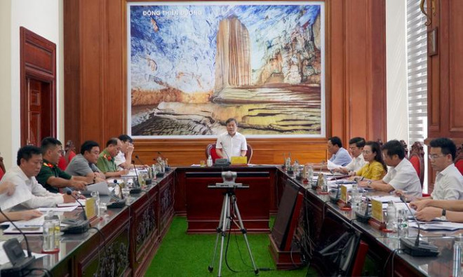 Toàn cảnh phiên họp thứ nhất Ban Chỉ đạo Phòng, chống tham nhũng, tiêu cực tỉnh Quảng Bình