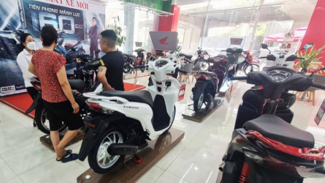 Doanh số xe máy tại Việt Nam sụt giảm mạnh trong quý II/2022