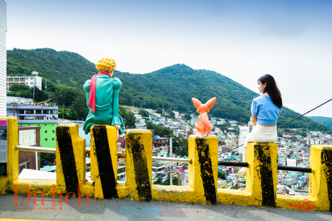 Hoàng tử bé được du khách ưa chuộng chụp ảnh nhiều nhất tại Gamcheon