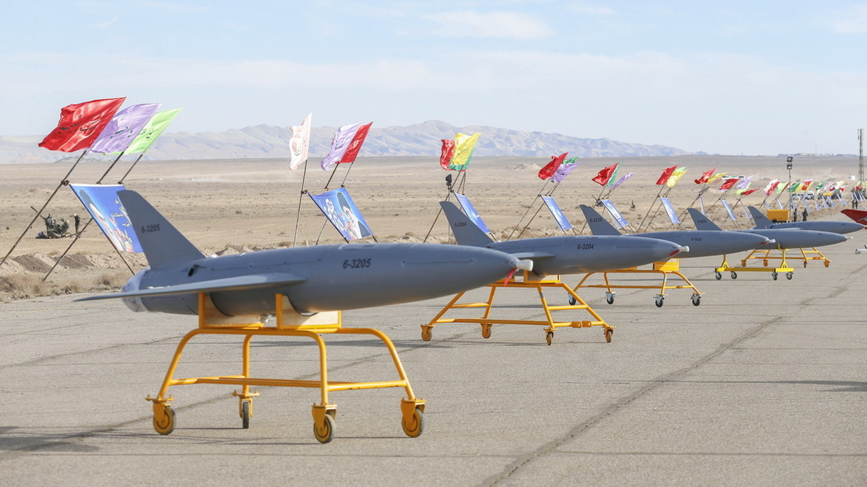 Iran nghiên cứu chế tạo UAV quân sự từ những năm 1980 (ảnh: RT)