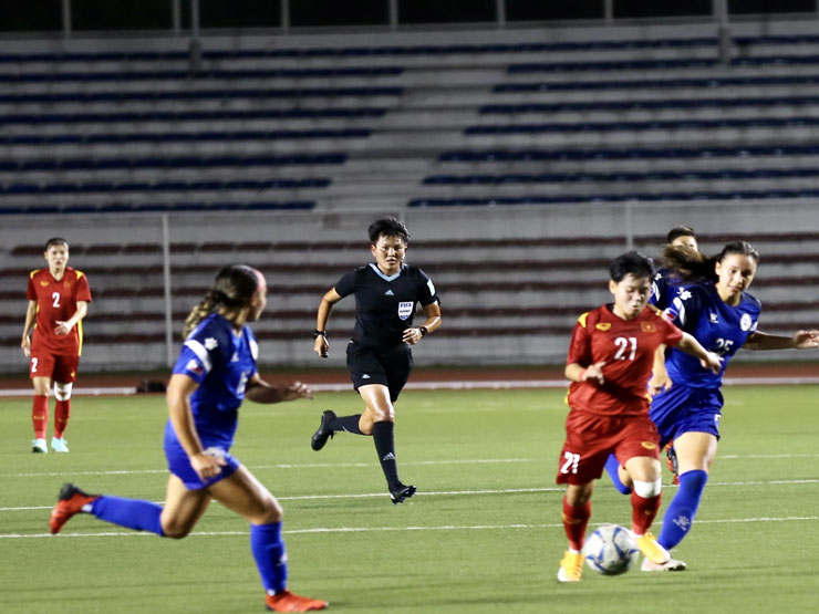 Bóng đá - Trực tiếp bóng đá nữ Việt Nam - Philippines: Không có bàn danh dự (Hết giờ)