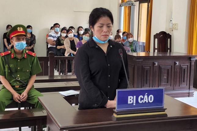 Bị cáo Trần Thị Liên tại toà.