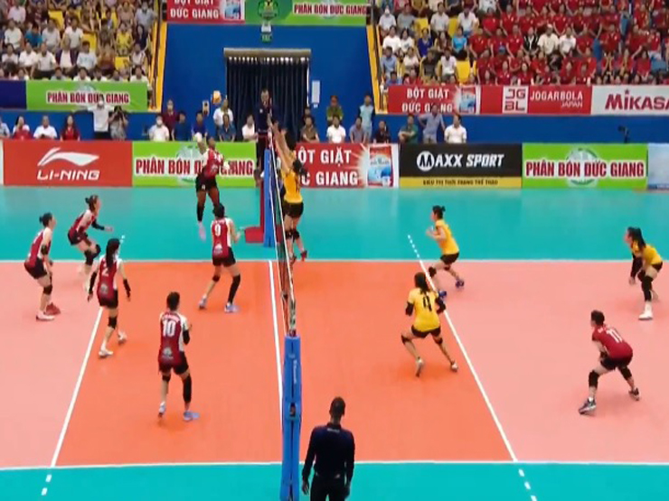 Thể thao - Video bóng chuyền nữ Hóa chất Đức Giang Hà Nội - Ninh Bình Doveco: Ngoại binh xuất sắc, vé "vàng" về tay