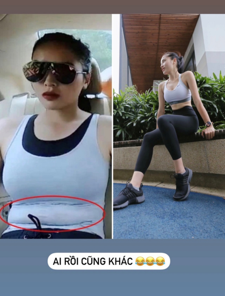 Không ít lần người đẹp bị chê bai về điều này. Bản thân cô cũng không chối bỏ nó mà xem đó là động lực thay đổi.