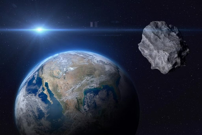 Một tiểu hành tinh khổng lồ đang lao nhanh về hướng Trái Đất - Ảnh minh họa từ NASA