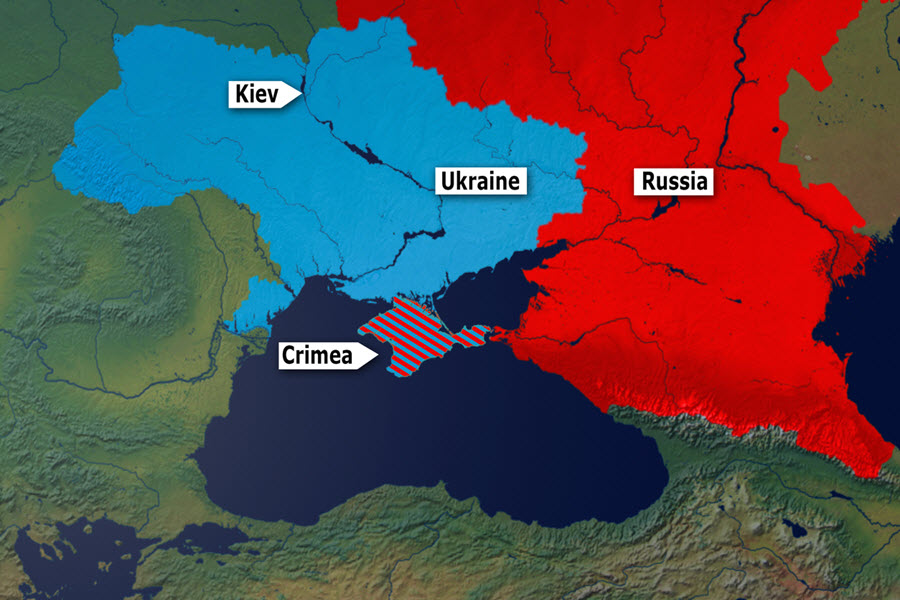 Ukraine cảnh báo có thể tấn công bán đảo Crimea (ảnh: RT)