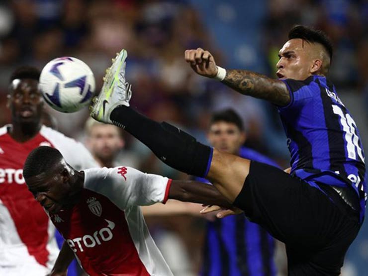 Bóng đá - Video bóng đá Inter Milan - Monaco: Phòng ngự hớ hênh, 2 pha đá bồi giải cứu (Giao hữu)