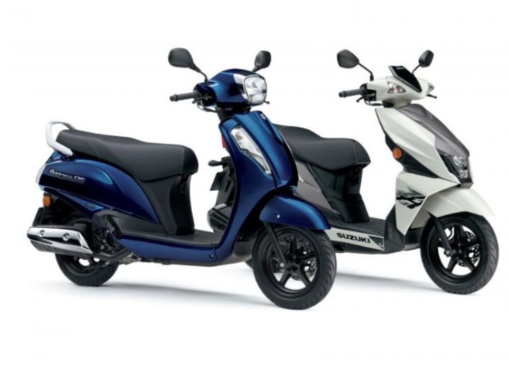 Thế giới xe - Phát "thèm" với bộ đôi tay ga Suzuki vừa trình làng tại châu Âu