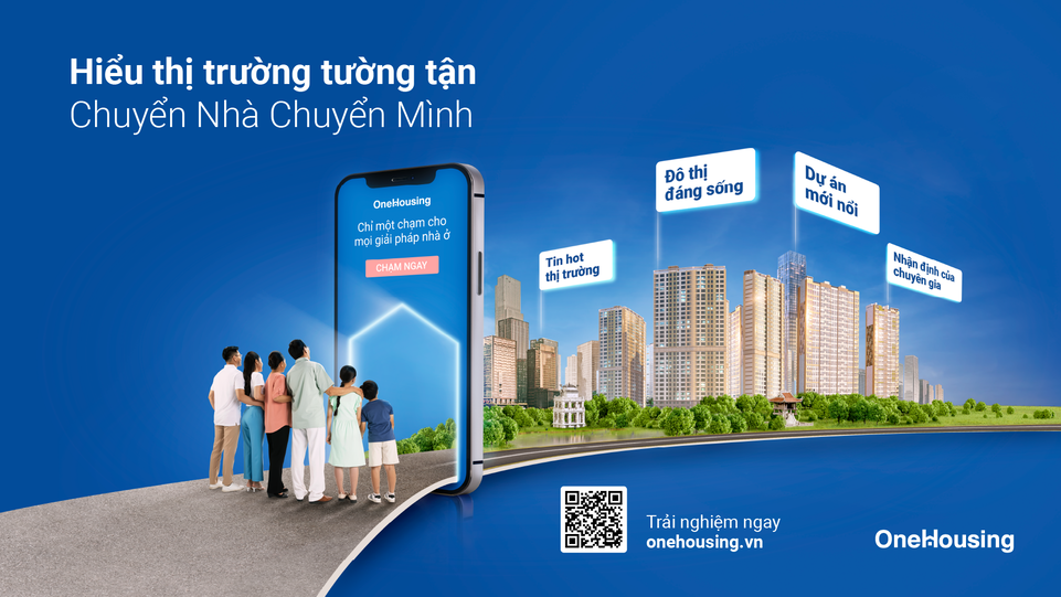 OneHousing ra mắt Công cụ phân tích thị trường - Hiểu thị trường tường tận