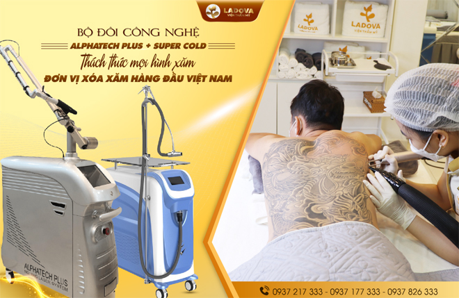 Viện thẩm mỹ Ladova xóa hình xăm không sẹo uy tín và chất lượng tại Việt Nam - 1
