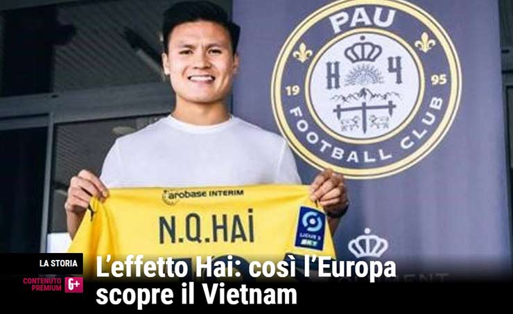 "Hiệu ứng của Hải: Đây là cách châu Âu phát hiện ra Việt Nam" - bài viết chuyên đề của Gazzetta dello Sport