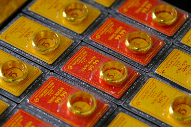 Vàng trang sức ép vỉ GF tiêu chuẩn vàng 99,99% - Khối lượng mua bán tối thiểu là 1 chỉ
