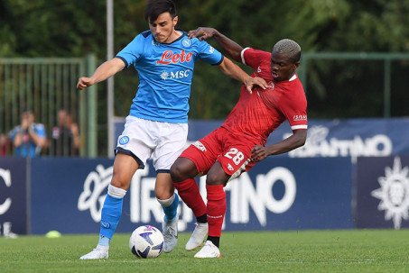 Video bóng đá Napoli - Perugia: Đại thắng trong nỗi nhớ Koulibaly (Giao hữu)