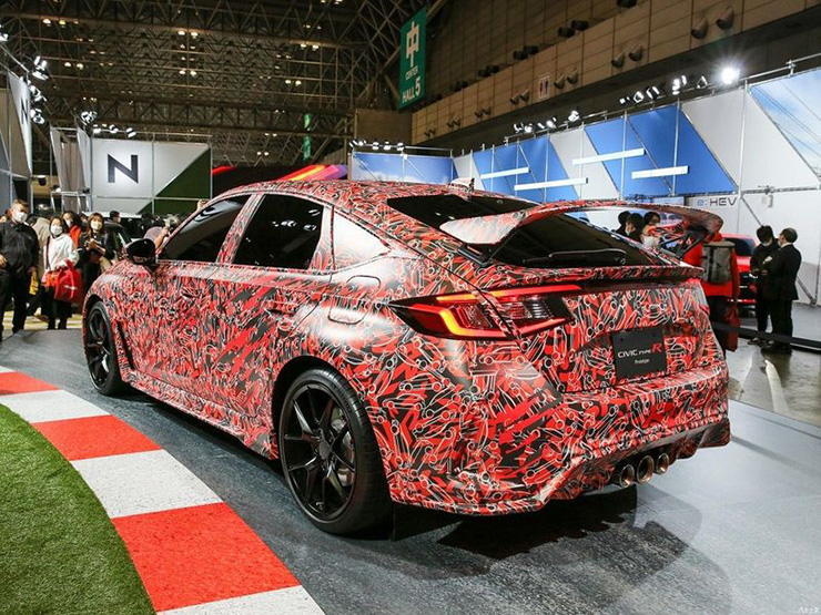Honda Civic 2023 phiên bản hiệu suất sao bất ngờ lộ ảnh trước giờ G - 4