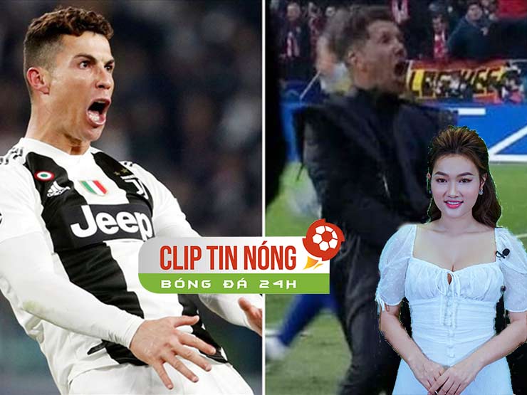 Ronaldo và Simeone ghét nhau nhưng vẫn về chung đội vì Cúp C1? (Clip tin nóng Bóng đá 24h)