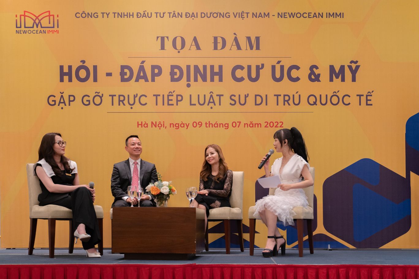 NewOcean IMMI tổ chức thành công chuỗi “Tọa Đàm Hỏi Đáp Định Cư Úc &amp; Mỹ”