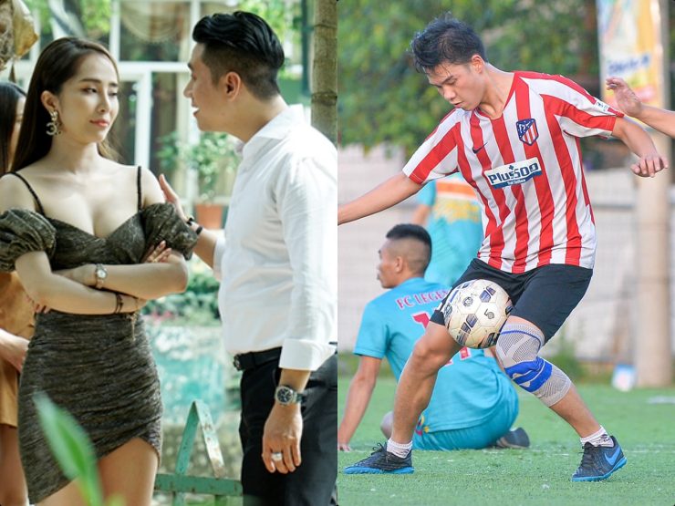 Phim - Việt Anh có “hot” bằng cầu thủ bóng đá 9X "mồ hôi nhễ nhại" khi đóng cặp cùng Quỳnh Nga