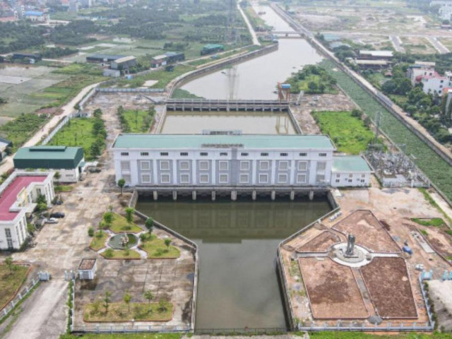 Cận cảnh dự án chống ngập 7.000 tỷ phía Tây Hà Nội đang ”lụt” tiến độ
