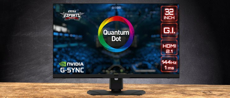 MSI Optix MPG321UR-QD Xbox Edition - Màn hình chơi game 4K tốt nhất.