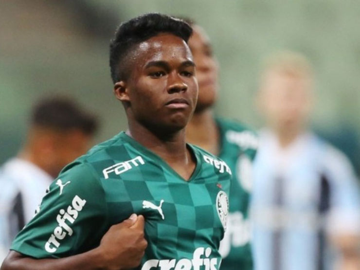 Endrick Felipe đang chơi bùng nổ khi ghi đến 170 bàn thắng sau 172 trận cho đội trẻ của Palmeiras