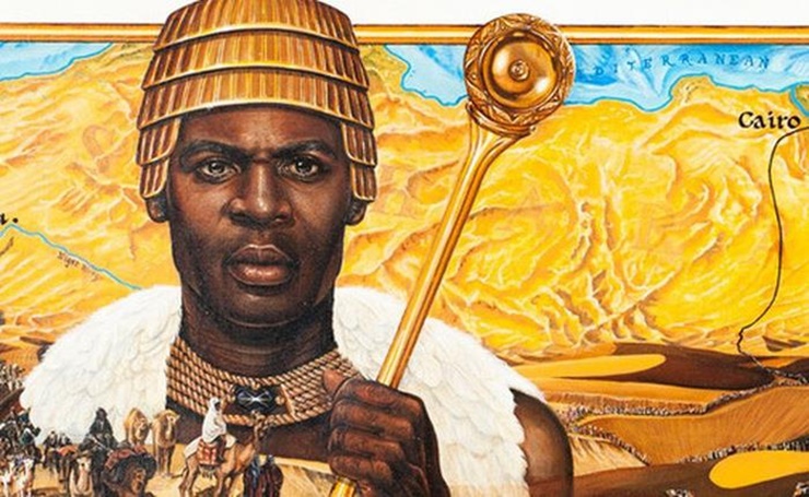 Mansa Musa (1280-1337), hoàng đế thứ 10 của đế quốc Mali ở châu Phi, nổi tiếng khắp thế giới bởi sự giàu có và lối chi tiêu xa hoa, lãng phí đến vô độ.
