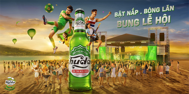 Những bữa tiệc đông vui bất tận đang chờ bạn tại Lễ hội Bóng đá biển Huda 2022