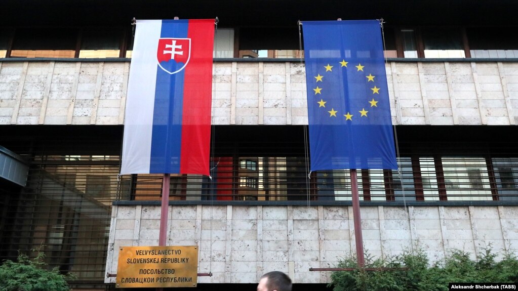 Đại sứ quán Slovakia ở Moscow (ảnh: CNN)