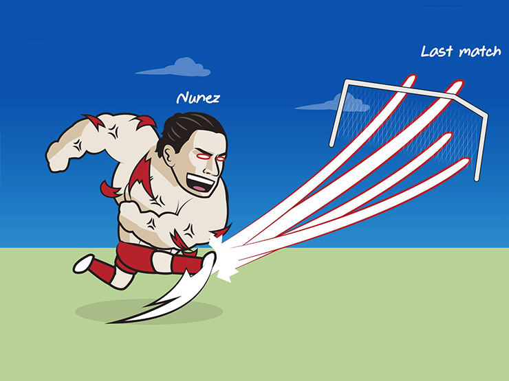 Tranh vui - Ảnh chế: "Bom tấn" Liverpool ghi poker, hàng thủ Ngoại hạng Anh bắt đầu run rẩy