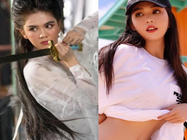 Phim - Ngọc Trinh hóa thân Tiểu Long Nữ "ăn đứt" Hoa hậu, ca sĩ đình đám?