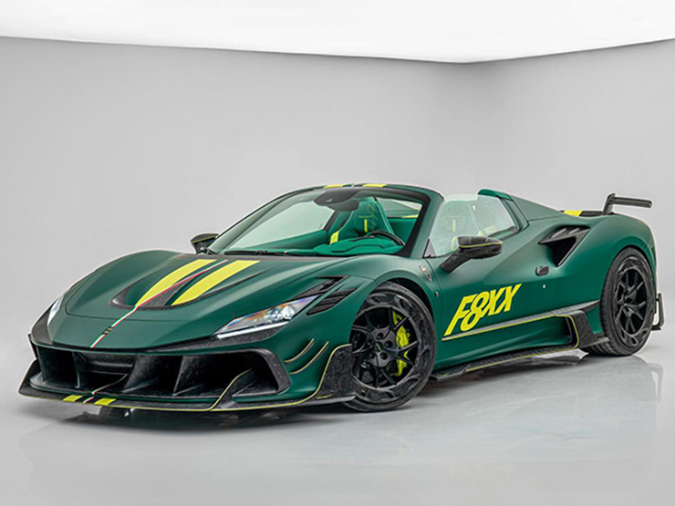 Ngắm xe - Siêu xe Ferrari F8 Spyder "lột xác" trong gói nâng cấp từ hãng Mansory