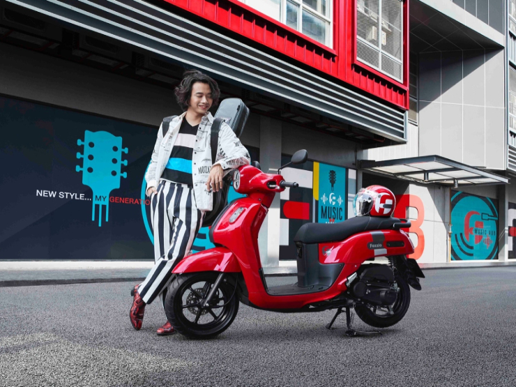 Thế giới xe - Ngắm xe ga Yamaha Fazzio Hybrid Connected mới, đốn tim giới trẻ