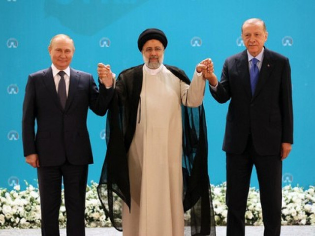Bức ảnh gây tranh cãi của Tổng thống Nga Putin với lãnh đạo Thổ Nhĩ Kỳ