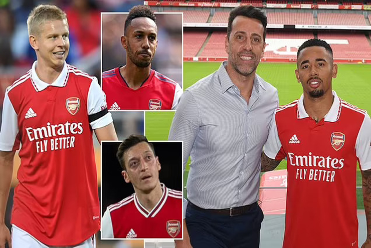 Giám đốc kỹ thuật Edu Gaspar và HLV Arteta đã thanh lọc toàn diện đội hình Arsenal