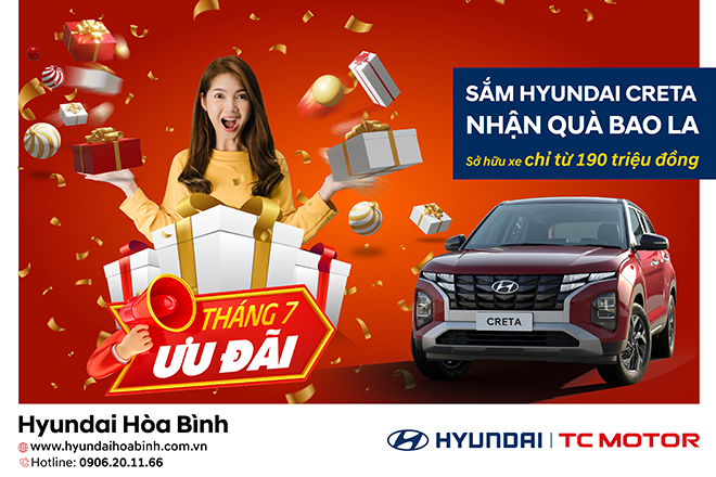 Khuyến mại tháng 7 cho Hyundai Creta phiên bản cao cấp - 4