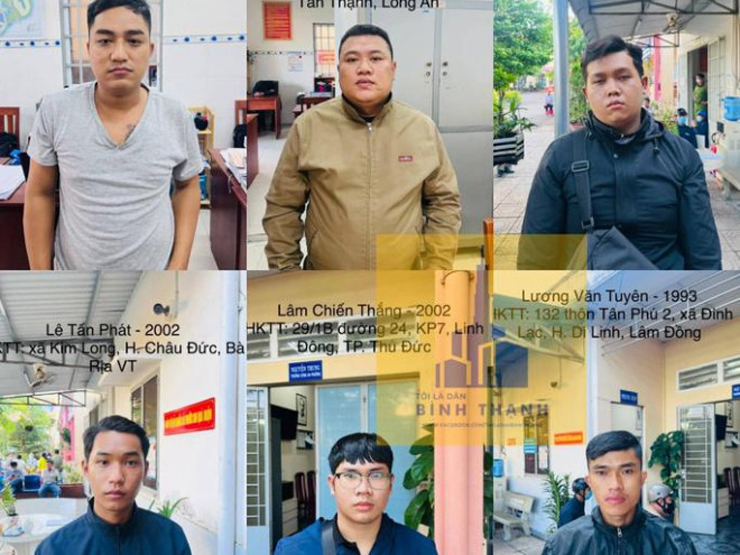 Pháp luật - Công an TP Thủ Đức bắt 6 "hiệp sĩ đường phố"