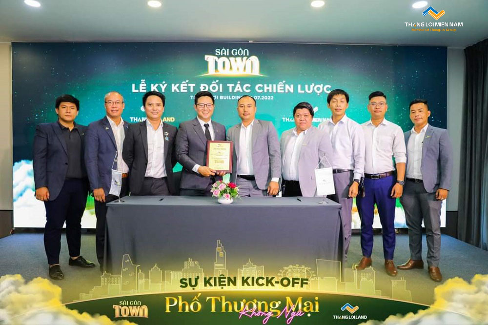 Thắng Lợi Miền Nam ký kết chiến lược Sài Gòn Town ngày 6/7/2022