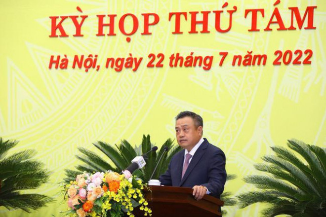 Chủ tịch UBND thành phố Hà Nội Trần Sỹ Thanh