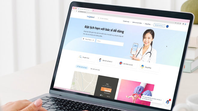 Dễ dàng đặt lịch khám với bác sĩ và dịch vụ y tế phù hợp dù bạn đang ở đâu